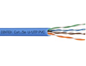 PowerPRO 4P Cat.5e U/UTP 24AWG PVC Cable - Blue